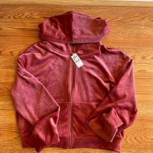 NWT Ladies Express Velour Hoodie with Joggers (2 pieces) - Sz M